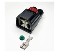 ANNBCDL Connecteurs de Ventilateur électronique, Prise Haute Puissance à Deux Trous, connecteur Pompe Direction assistée 2 cœurs, 5 Jeux(28Y-2P Female,5Sets)