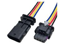 ANNBCDL DJ7023WA-1.2 Prise étanche 2p3p4p5p6p7p8p berline injecteur de Carburant capteur Harnais connecteur Longueur Fil 15 cm(4p Strip Line,5sets)