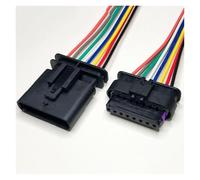 ANNBCDL DJ7023WA-1.2 Prise étanche 2p3p4p5p6p7p8p berline injecteur de Carburant capteur Harnais connecteur Longueur Fil 15 cm(8p Strip Line,5sets)