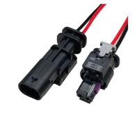 ANNBCDL DJ7023WA-1.2 Prise étanche 2p3p4p5p6p7p8p berline injecteur de Carburant capteur Harnais connecteur Longueur Fil 15 cm(2p Strip Line,1sets)