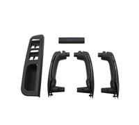 ANNBCDL Garniture de panneau poignée traction noire for porte avant arrière gauche droite voiture compatible avec Golf 4 MK4 1999-2004(LHD 8PCS)