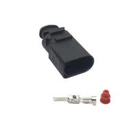 ANNBCDL Lot de 2 connecteurs faisceau câbles étanches/automobile, broches, 3,5 mm, prise klaxon électrique 1J0973722 1717692-1(Male)