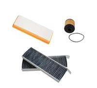 ANNBCDL Lot de 3 filtres compatibles 3008 1.6T/DS 5 2015-2017/compatible C4 Picasso Grand II Moteur Filtre à huile d'habitacle MR373756 MR398288