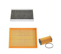 ANNBCDL Lot de 3 filtres compatibles avec DISCOVERY L319 2.7TD 2004-2017, filtre à huile/moteur d'habitacle climatisation, pièce rechange PHE000112