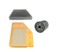 ANNBCDL Lot de 3 filtres compatibles avec Malibu XL (E2XX 2015-) 1.5T 530T 2017-535T 2020- Filtre à huile/moteur d'habitacle A/C Pièces voiture