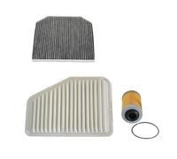 ANNBCDL Lot de 3 filtres compatibles avec PARK AVENUE .0L 2009 2010 2011 2012 2013 Kit filtre à air et huile/climatisation d'habitacle Accessoires 2.8L .6L
