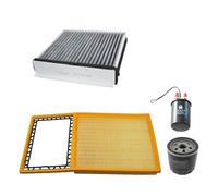 ANNBCDL Lot de 3 filtres compatibles ZS 1,5 L 2017-2022 SAIC ROEWE RX3,6 LOMEMO Hybrid 2023 AC Cabin Engine Air Oil Filter Accessoires Pièces(4pcs Set)