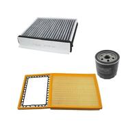 ANNBCDL Lot de 3 filtres compatibles ZS 1,5 L 2017-2022 SAIC ROEWE RX3,6 LOMEMO Hybrid 2023 AC Cabin Engine Air Oil Filter Accessoires Pièces(3pcs Set)