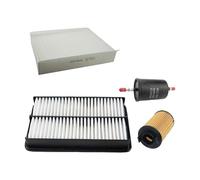 ANNBCDL Lot de 4 filtres compatibles avec CHERY TIGGO 5 (T21) 1.5T 2014-/COWIN Kaiyi X5 2017, nettoyeur moteur voiture, filtre à air frais, huile et carburant/climatisation d'habitacle