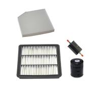 ANNBCDL Lot de 4 filtres compatibles avec Great Wall Hover H2 1.5T 2014-2021 2016 2017 2018 Haval moteur huile carburant filtre à air d'habitacle accessoires