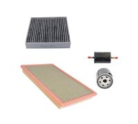 ANNBCDL Lot de 4 filtres compatibles BYD TANG DM 2020 2021 2022 2023 2.0T-Hybrid DENZA X PHEV Accessoires filtre à air d'habitacle huile moteur