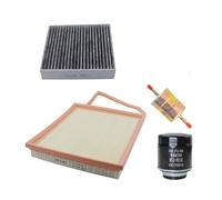 ANNBCDL Lot de 4 filtres compatibles BYD TANG DM-i 2021-2024 1,5 L hybride DMp 2022 2023 moteur cabine A/C air frais carburant gaz huile filtre accessoires