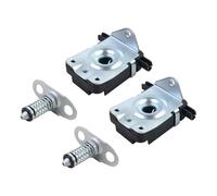 ANNBCDL Lot de 4 loquets verrouillage capot inférieur supérieur gauche droit compatibles avec E46 E39 E52 E53 51238229807 51238203859