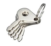 ANNBCDL Lot de 5 clés contacteur d'allumage compatibles avec les tracteurs, équipements agricoles lourds, excavatrices et plantes 35670