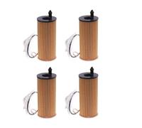 ANNBCDL Lot de 6/4/2 filtres à huile moteur compatibles N57 3.0L N47 2. 11428507683 X5 X3 328d 535d F06 F15 F21 F22 F34 F35 F80(4pcs)