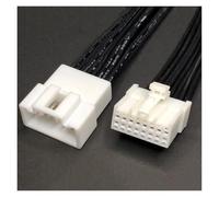 ANNBCDL Prise Audio for Lecteur CD berline 1.2mm, connecteur de Faisceau câbles à 12/16/20 Trous mâle et Femelle MG610363 avec 15cm Longueur(16p Strip Line,1sets)