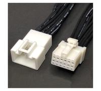 ANNBCDL Prise Audio for Lecteur CD berline 1.2mm, connecteur de Faisceau câbles à 12/16/20 Trous mâle et Femelle MG610363 avec 15cm Longueur(12p Strip Line,1sets)