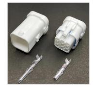 ANNBCDL Prise de capteur berline DJ7021G-1.8, 2/3/4/6/9 Broches, Faisceau câbles, connecteur étanche, Deux Trous, mâle et Femelle, Gaine borne(9p,5sets)