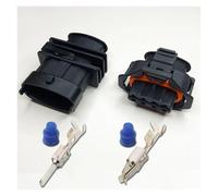 ANNBCDL Prise de capteur Voiture 3.5mm, 2/3/4/5/6 Broches, connecteur buse d'injection Carburant Automobile, Harnais mâle et Femelle, Gaine Terminal Bout à(4p,1sets)