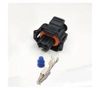 ANNBCDL Prise de capteur Voiture 3.5mm, 2/3/4/5/6 Broches, connecteur buse d'injection Carburant Automobile, Harnais mâle et Femelle, Gaine Terminal Bout à(2p-Female,5sets)