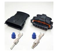 ANNBCDL Prise de capteur Voiture 3.5mm, 2/3/4/5/6 Broches, connecteur buse d'injection Carburant Automobile, Harnais mâle et Femelle, Gaine Terminal Bout à(6p,5sets)