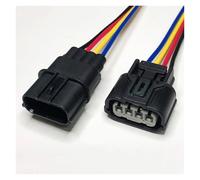 ANNBCDL Prise de Faisceau Direction 1.2mm, Prise Bobine d'allumage Voiture 2p3p4p, connecteur capteur Pression d'admission, Longueur Fil 15cm(4p Strip Line Row 1,5sets)