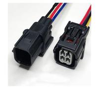 ANNBCDL Prise de Faisceau Direction 1.2mm, Prise Bobine d'allumage Voiture 2p3p4p, connecteur capteur Pression d'admission, Longueur Fil 15cm(4p Strip Line Row 2,1sets)