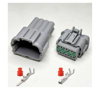 ANNBCDL Prise de Voiture 2.2mm, 1 Jeu connecteurs mâles et Femelles for Clignotants, 5 Jeux Prises Connexion for Feux arrière(8P,5 Sets)