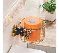 ANNBKA Ensemble d'accessoires de salle de bain de style américain entièrement cuivre noir doré porte-serviettes de bain, barre porte-serviette, suspension de matériel de salle de bain, kit