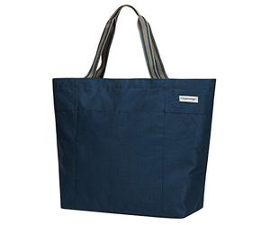Anndora XXL Shopping et Plage Sac à Bandoulière - Choix de Couleur, Grille de Robinet Bleue