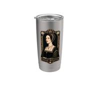 Anne Boleyn, épouse du roi Henri VIII d'Angleterre Gobelet isotherme en acier inoxydable double paroi