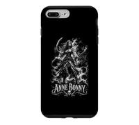 Anne Bonny Pirate Femme Reine Crâne Bateau Légende Coque pour iPhone 7 Plus/8 Plus