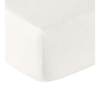 Anne de Solène | Drap Housse Vexin Blanc Doux | 140/190