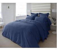 Anne De Solène Vexin Housse De Couette Bleu Coton 260 X 240 Cm