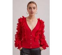 Anne Fontaine Ciline Tango Red Taille: 36 | Pulls en Maille Outlet | Femme | Rouge