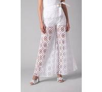Anne Fontaine Corfou White Taille: 40 | Évasés pantalons Outlet | Femme | Blanche