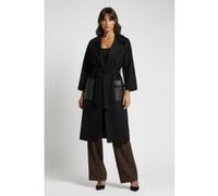 Anne Fontaine Elissa Manteau Black Taille: 44 | Vestes Outlet | Femme | Le Noir