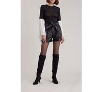 Anne Fontaine Fadette Pullover Black/white Taille: XS | Manches longues Outlet | Femme | Le Noir