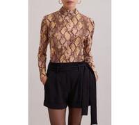 Anne Fontaine Pages Tee-shirt Chocolate Taille: 36 | Bodies Outlet | Femme | Marron