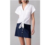 Anne Fontaine Vally-p20 Dark Blue Taille: 36 | Mini Jupes Outlet | Femme | Bleu