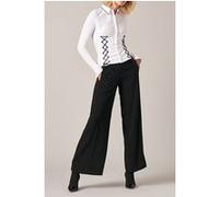 Anne Fontaine Valmy-p20 Black/white Taille: 36 | Chemisiers Outlet | Femme | Le Noir