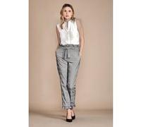 Anne Fontaine Vexie-p20 Black/white Taille: 40 | Pantalons skinny Outlet | Femme | Le Noir