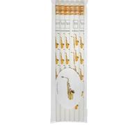 Anne Fuzeau Création Crayons à papier avec gomme Saxophone Lot de 6 cadeau musique