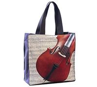 Anne Fuzeau Création Sac musique Violoncelle en nylon imperméable Dimensions 33 x 33 x 13 cm Hanse 22 cm