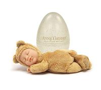 Anne Geddes Baby Bear 579303 Poupée Caramel 22,9 cm - Collection Glitter Egg