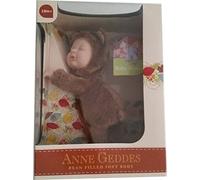 Anne Geddes Baby Brown Bear Doll / Ours Brun Poupee Bebe