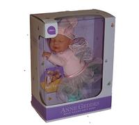 Anne Geddes Baby Pink Fairy Beanie Doll / Rose Fee Bebe