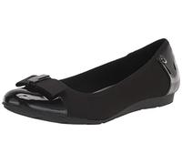 Anne Klein Alive Flat, Noir (Tissu Noir Multicolore.), 41 EU
