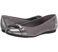 ANNE KLEIN Ballerines Plates Able pour Femme, Gris/Multicolore, 39 EU