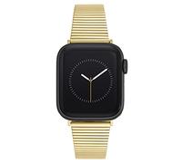 Anne Klein Bracelet chaîne Tendance pour Apple Watch, sécurisé, réglable, Bracelet de Rechange pour Apple Watch, s'adapte à la Plupart des Poignets